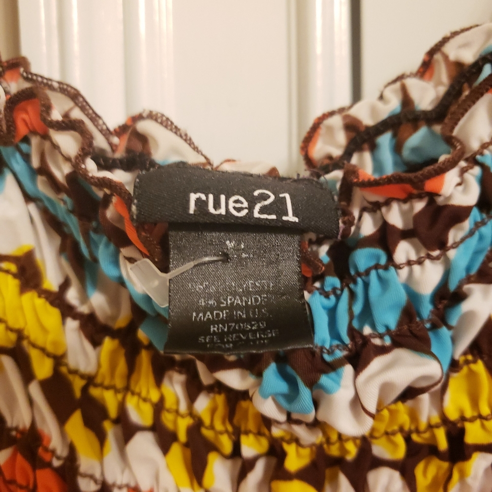Multi colored Rue 21 blouse - Picture 2 of 2